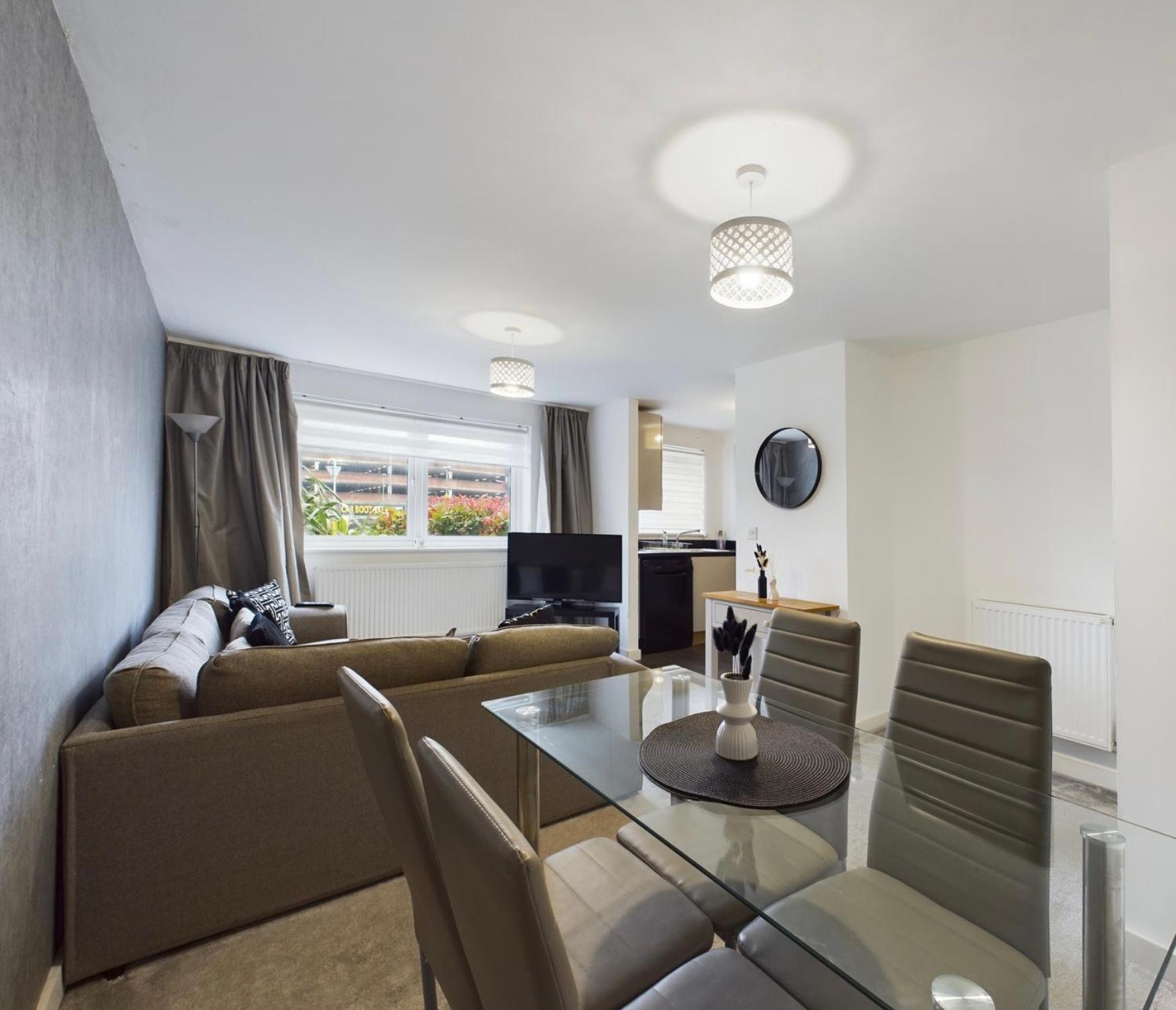 Modern 2 Bed City Apartment With Private Parking Swansea Buitenkant foto